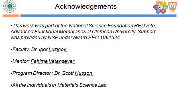 Acknowledgements
