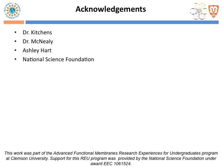 Acknowledgements