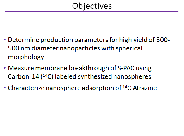 CRBilchak: Objectives