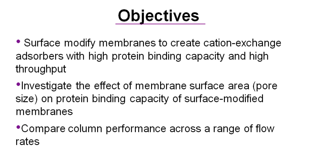Objectives
